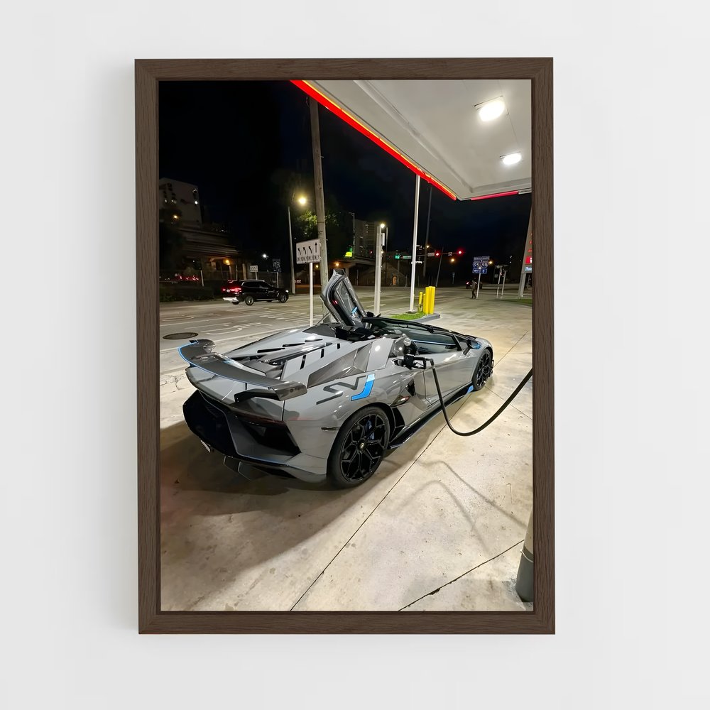 Poster Essence d'Aventador – affiche Lamborghini (vue 5)